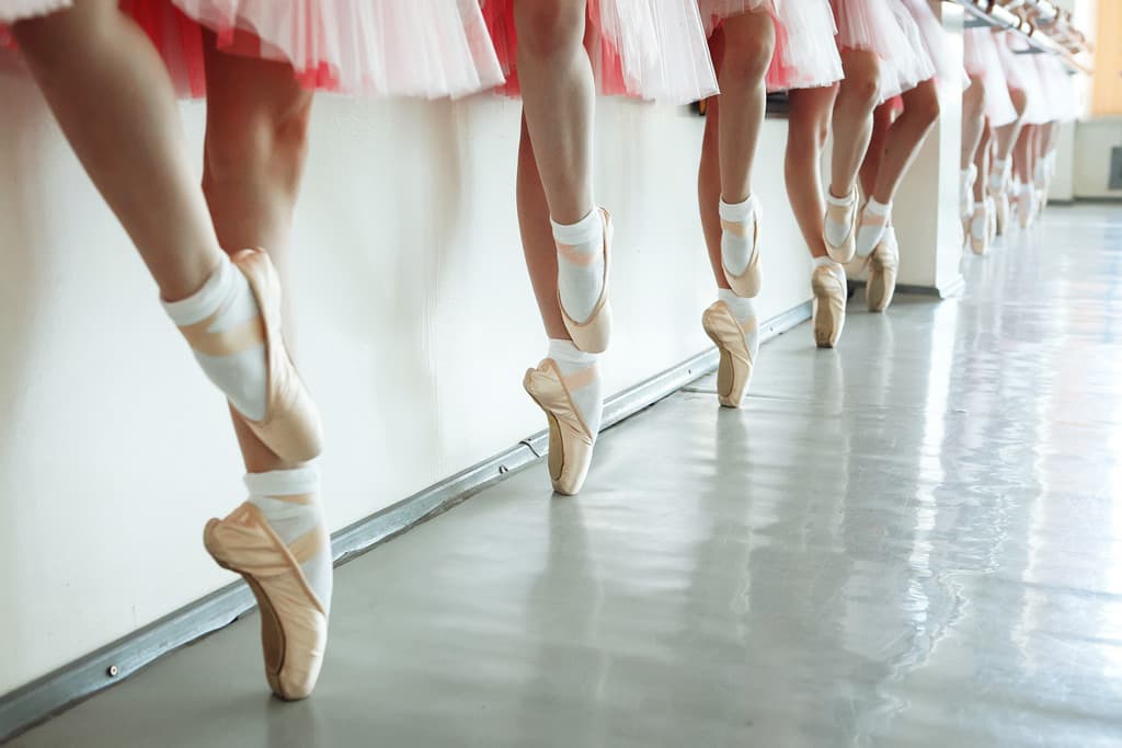 Zapatillas media punta ballet en Pontevedra