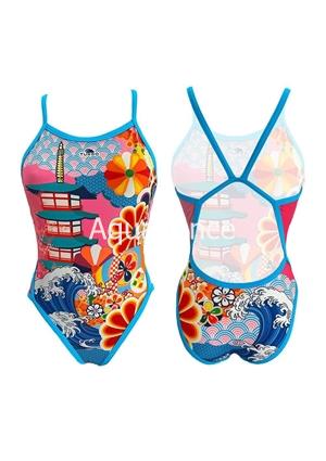 Bañador natación revolution blooming-temple - Imagen 1