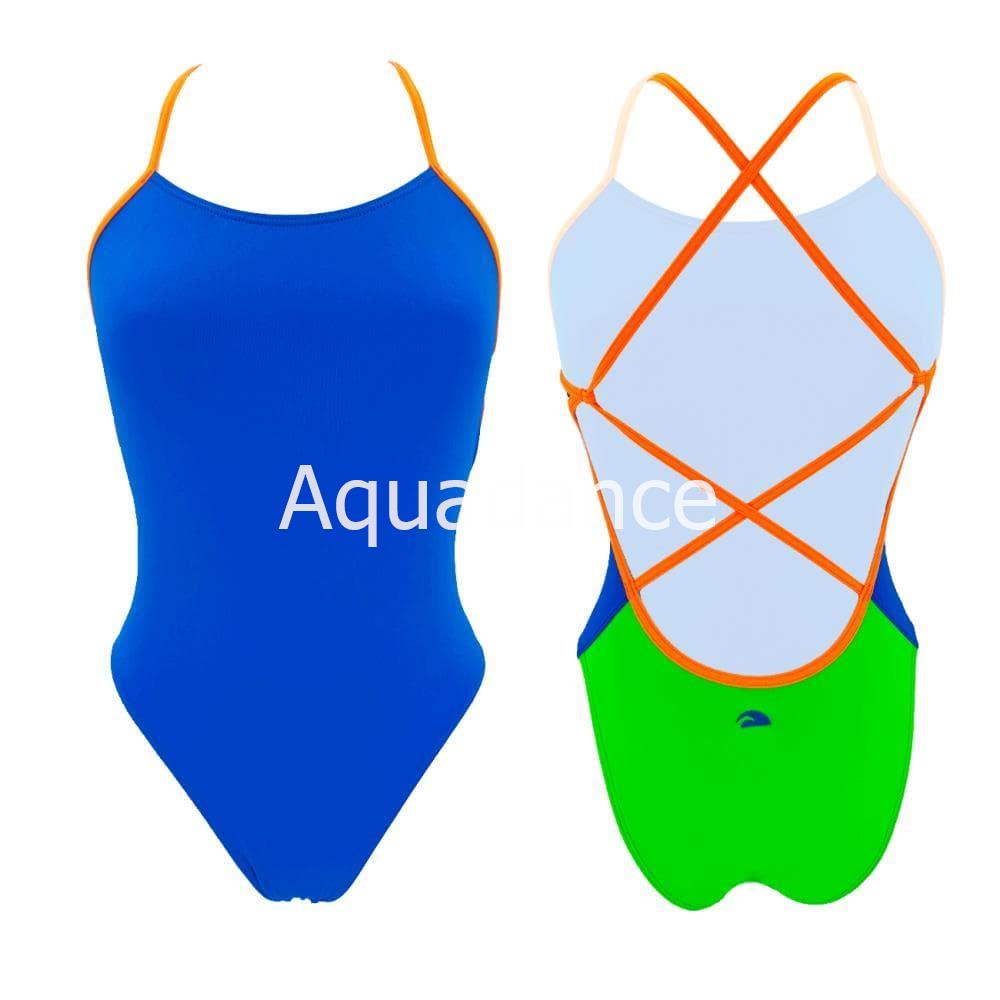 Bañador natación sirene tricolor - Imagen 1