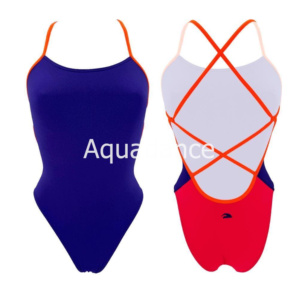 Bañador natación sirene tricolor - Imagen 2