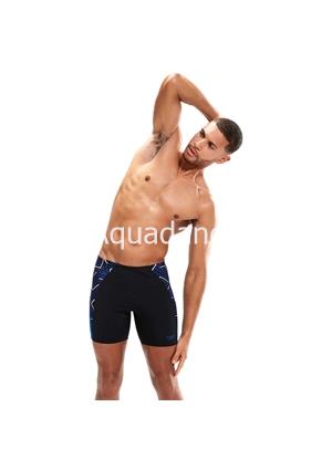 Bañador Speedo eco endurance negro azul marino - Imagen 2