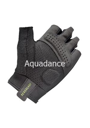 Guantes de entrenamiento ajustables essential verdes - Imagen 2